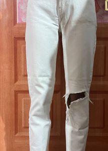 White Denim Jeans