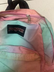 Pink Jansport Bagpack