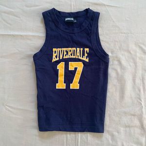 Bonkers High Neck Riverdale y2k T-shirt Top