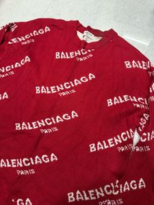 Balenciaga All Over Logo Sweater