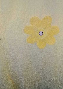 Elegant Yellow Floral top