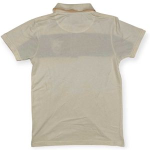 Premium Xposure Polo T-Shirt | Size M | Beige-Navy