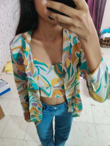 Colorful Print Top