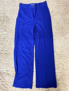 Blue Wide Leg Pants