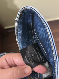 Distressed Denim Jeans