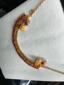 Ethnic Gold Tone Necklace Set