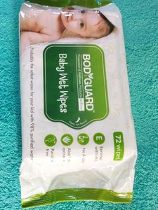 Body Guard Premium Baby 72 Wet Wipes