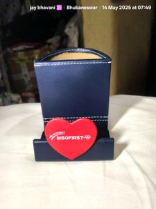 HEARTFIRSTBISOFIRST PEN STAND