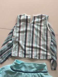 Skirt-top Set