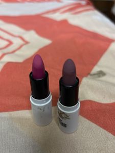 Combo Of Rose And Mauve Lipstick
