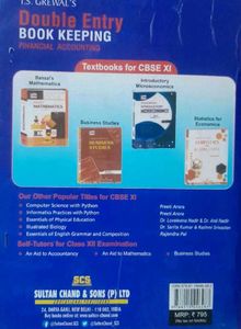 T.S. Grewal&#39;s Double Entry Book Keeping