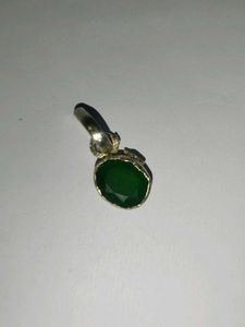 Green onyx Stone Pendant