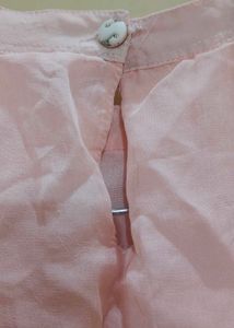 Pink Embroidered Top