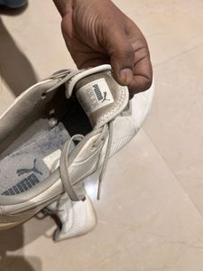 Puma White Everyday Sneakers - Used
