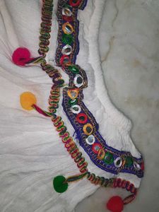 White Navratri Special Top