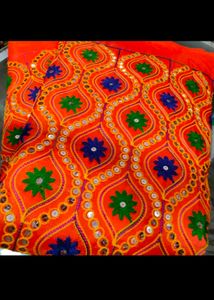 Fulkari Embroidered 2 Meter Material