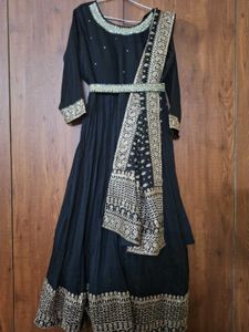 Wedding Gown With Dupatta