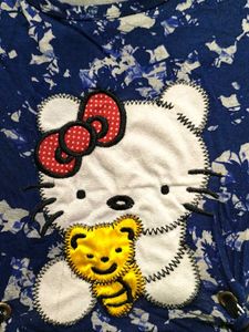 Cute Hello Kitty Print crop top