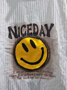 Nice Day Smiley Face Graphic Tee