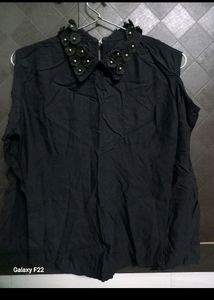 Black Off Shoulder Top