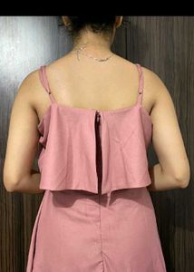 Cute Pink Two-Piece Dress