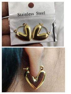 Stainless Steel Hoops Earring