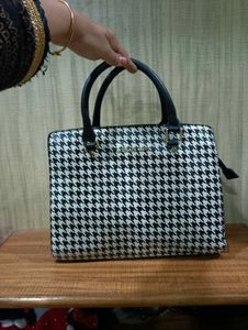 Michael Kors Houndstooth Handbag