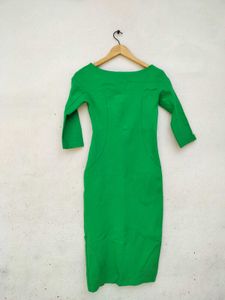 Green Bodycon dress