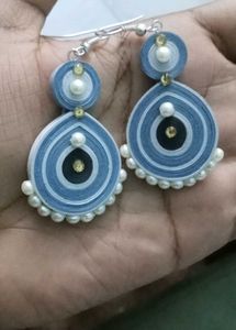 Handmade Paper Quilled Earrings