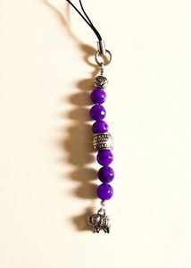 Handmade Phone Charm Beaded