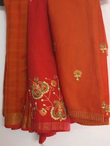 Stitched Cotton Silk Chudidar