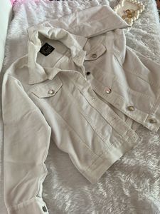 White Denim Jacket