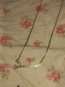 Shubhangi Name 1 Gram Necklace Anti Tarnish