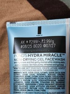 pack of 2, Hydra Miracle Facewash &amp; moisturizer