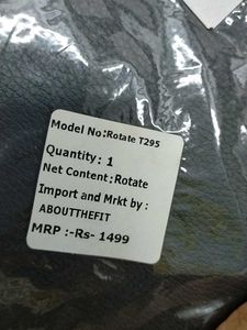 Rotating Tablet Case Model Mentioned At Label