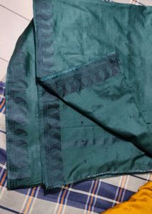 new Green Banarasi art Silk Saree