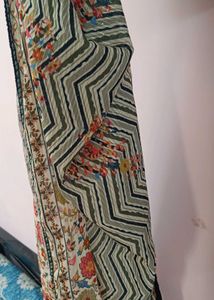 Elegant Black suit with digital print dupatta ,🤌