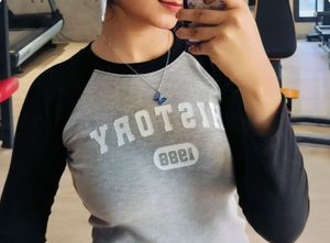 Vintage Style Long Sleeve Top