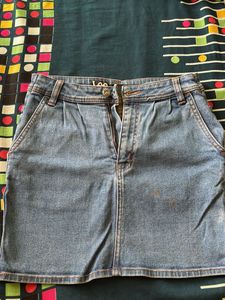 Lee Denim Mini Skirt