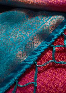 Copper Zeri Silk Saree