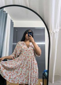 beach floral dress