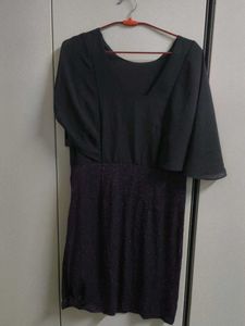 A Black Shift Party Dress