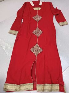 Festive Red Kurta