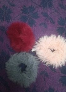 Fluffy Hair Tie Set🤩🤩