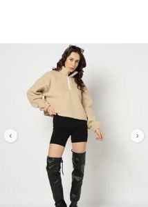 teddy boxy winter jacket