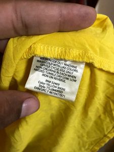 Time &amp; Tru Yellow Tank Top