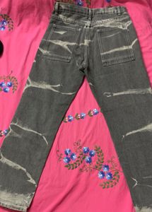 Black Tie Dye Jeans