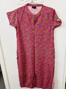 Floral Print Casual kurta