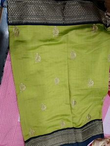 Elegant Green Saree