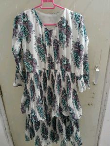 Beautiful Floral Print Dress